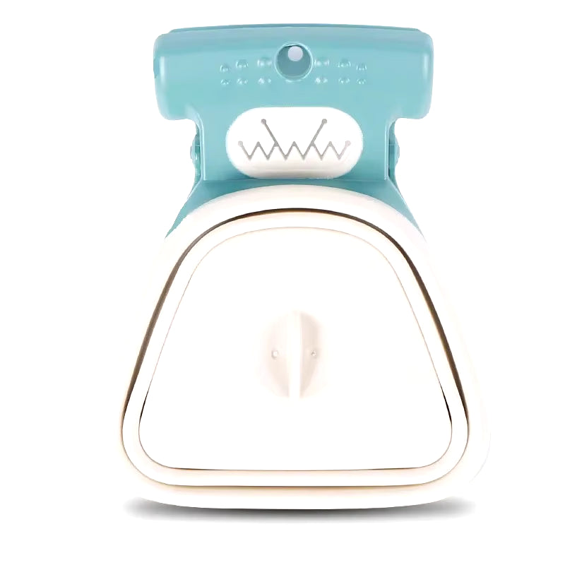 Foldable Dog Pooper Scooper with Biodegradable Bag Roll for Efficient Waste Cleanup