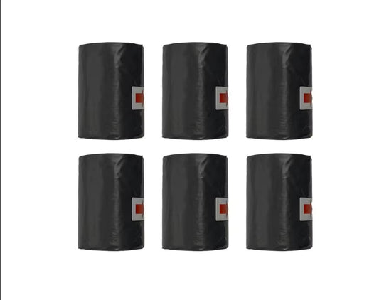 Foldable Dog Pooper Scooper with Biodegradable Bag Roll for Efficient Waste Cleanup